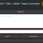 Convert CSV to TSV Online