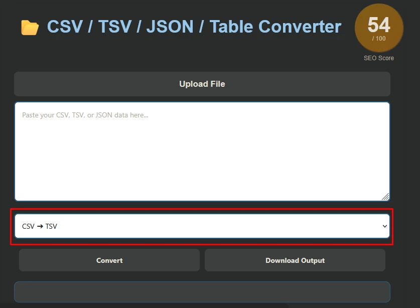 How to Convert CSV to TSV Online: A Step-by-Step Guide 6 Convert CSV to TSV Online