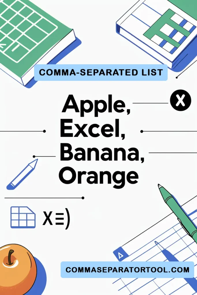 What is a Comma Separated List? Definition and Uses 6 what-is-a-comma-separated-list