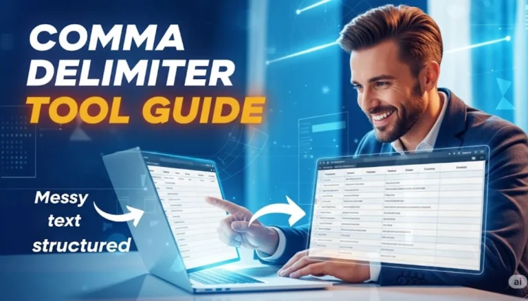 Comma Delimiter Tool Guide Transform Your Data Fast