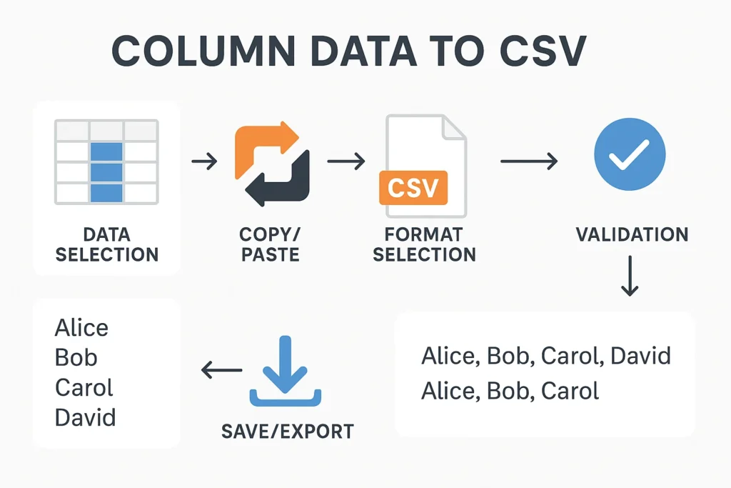 Convert Column to CSV: The Complete Guide to Transforming Your Data 📊 7 Quality Control and Validation