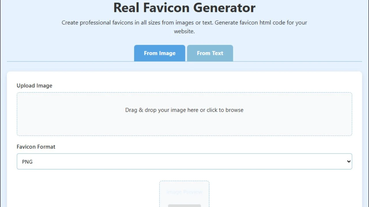 Real Favicon Generator Create Favicons in All Sizes Online Real Favicon Generator Create Favicons in All Sizes Online