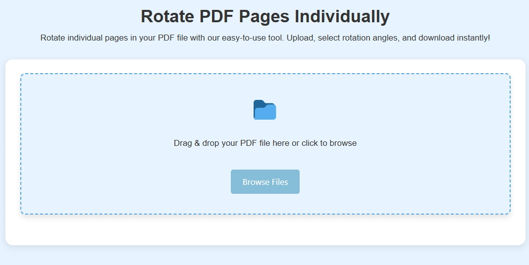 Rotate PDF Pages Individually Online Free Rotate PDF Pages Individually Online Free